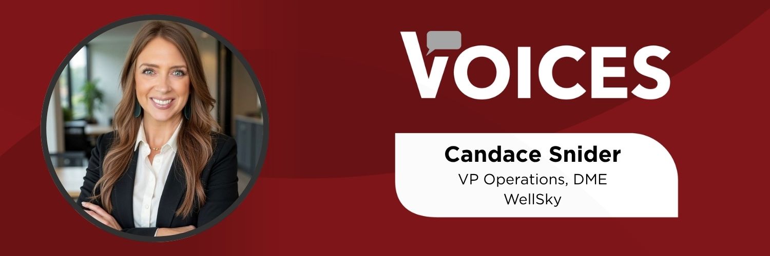 Voices: Candace Snider, VP Operations, DME, WellSky logo